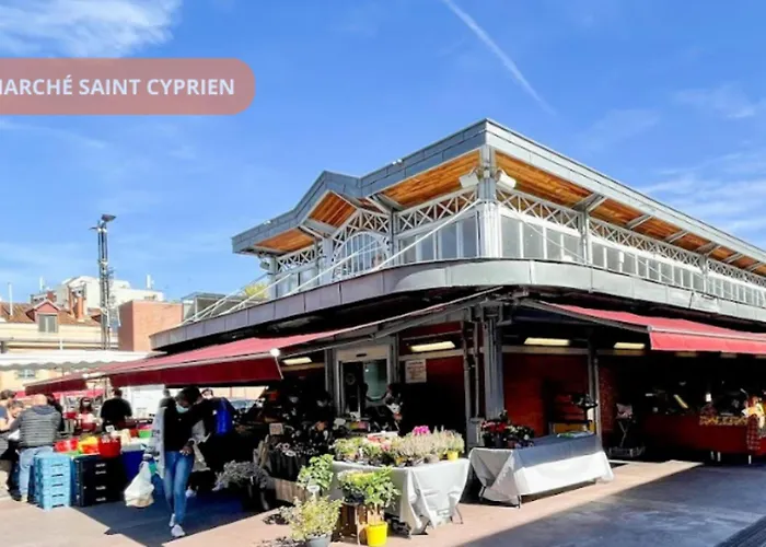 아파트 T2 Centre - 5 Min Metro St Cyprien 툴루즈